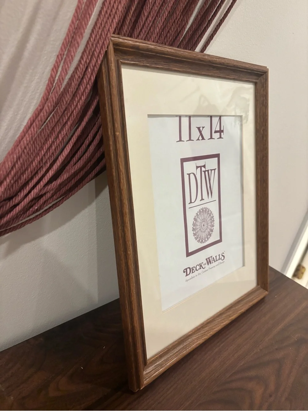 Wood Matted Picture Frame